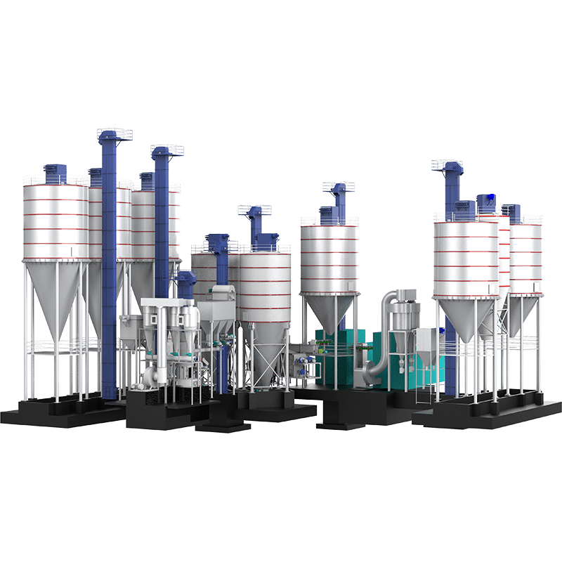 GKQ氫(qing)氧化鈣生(sheng)産線